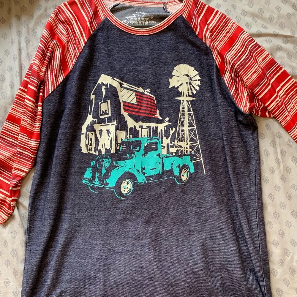 Crazy Train truck tshirt